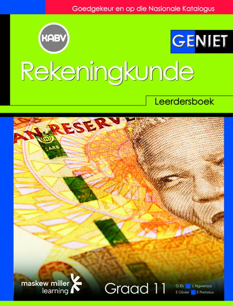 Geniet Rekeningkunde Graad 11 Leerdersboek ePUB (perpetual licence)