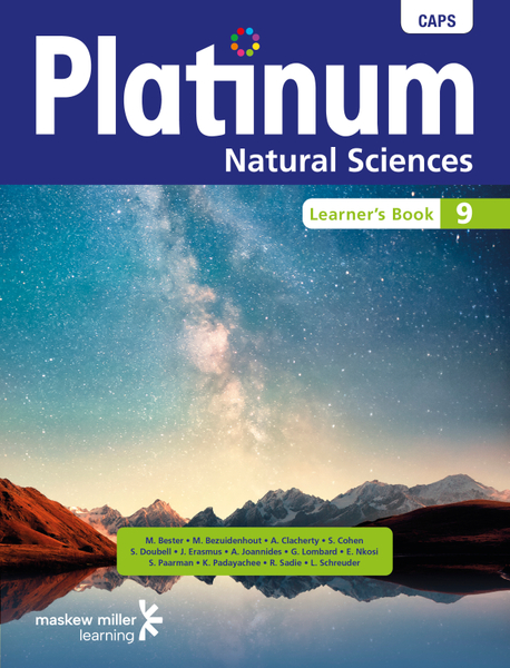 Platinum Natural Sciences Grade 9 Learner's Book ePUB (1-year licence)