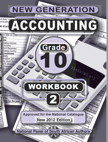 New Generation Accounting Grade 10 Exercise Book 2
