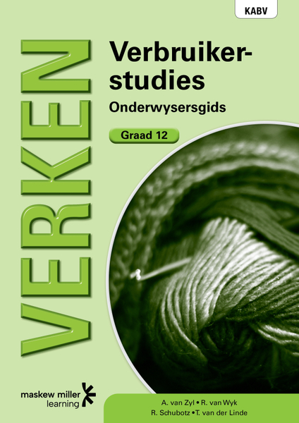 Verken Verbruikerstudies Graad 12 Onderwysersgids ePDF (perpetual licence)