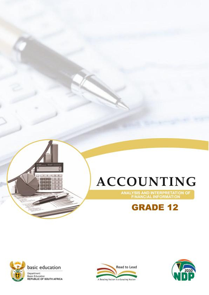 Study Guide: Accounting Booklet Analysis and Interpretation Grade 12