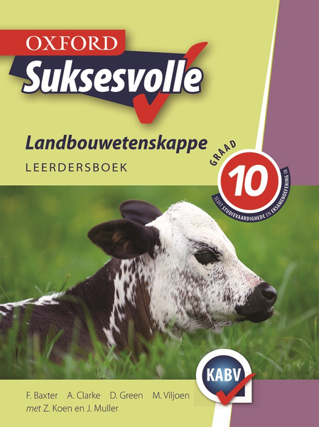 Oxford Suksesvolle Landbouwetenskappe Graad 10 Leerdersboek (Perpetual)