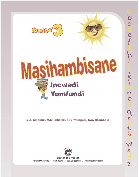 E MASIHAMBISANE GRADE 3 LEARNER