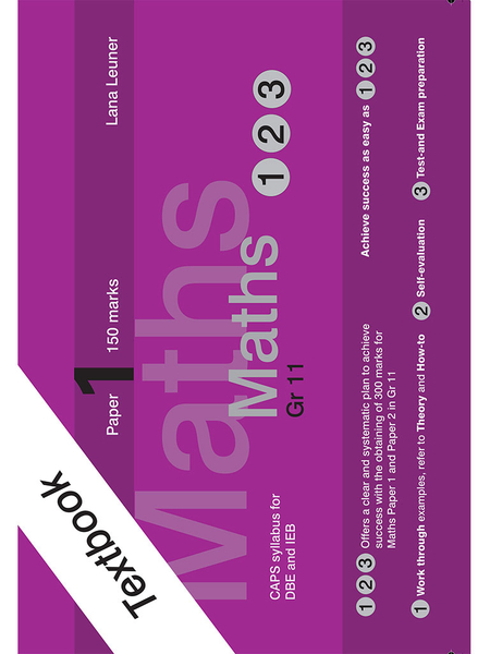 Maths 1 2 3 Gr 11 Textbook Paper 1