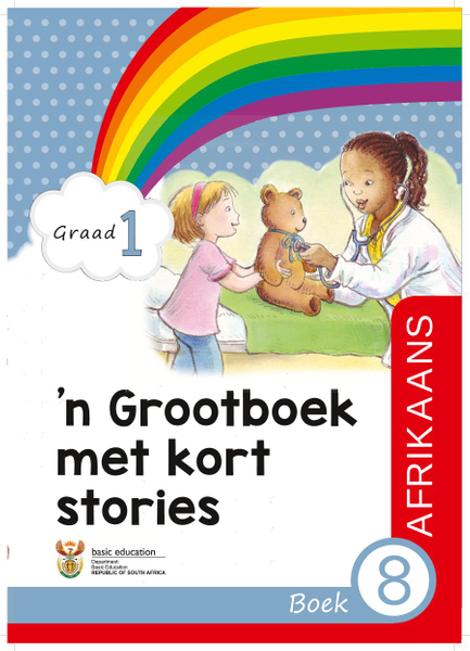 n Grootboek met kort stories Boek 8  (Graad 1)