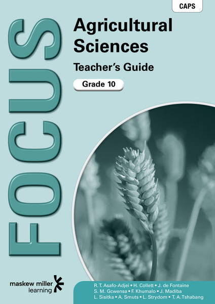 Focus Agricultural Sciences Grade 10 Teacher's Guide ePDF (1-year licence)