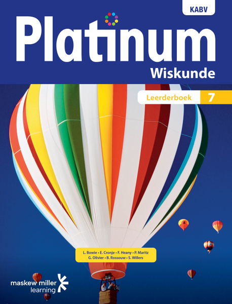 PLATINUM WISKUNDE GRAAD 7 LEERDERBOEK EPDF PERPETUAL LICENCE