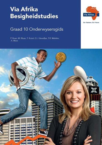 eBoek (ePDF): Via Afrika Besigheidstudies Graad 10 Onderwysersgids