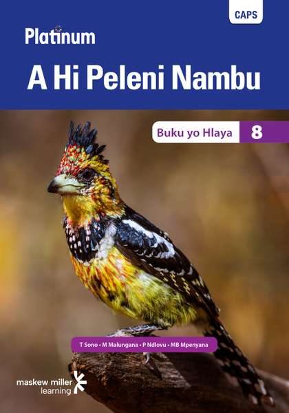Platinum A Hi Peleni Nambu (Xitsonga HL) Grade 8 Reader ePDF (1-year licence)