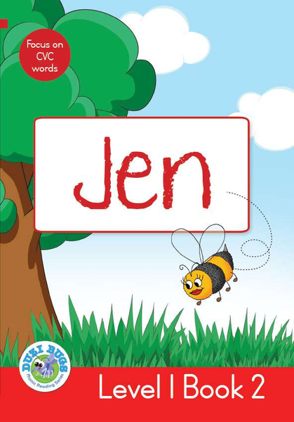 DUZI BUGS: RED LEVEL 1: BOOK 2: JEN (Library)