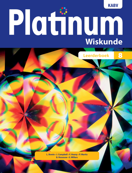 Platinum Wiskunde Graad 8 Leerderboek ePDF (1-year licence)