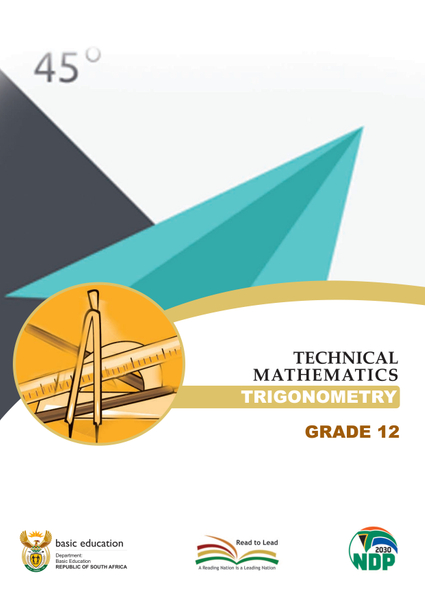 Study Guide Technical Mathematics Trigonometry Grade 12 CAPS