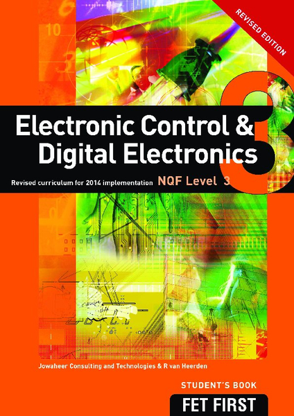 Electronic Control & Digital Electronics NQF3 Students Book