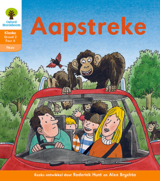 Oxford Storieboom Klanke Fiksie Boek 17: Graad 2 Fase 6 Aapstreke