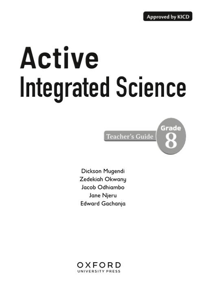 Active Integrated Science Teacher's Guide Grade 8