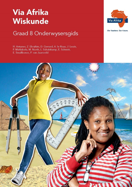eBoek (ePDF): Via Afrika Wiskunde Graad 8 Onderwysersgids