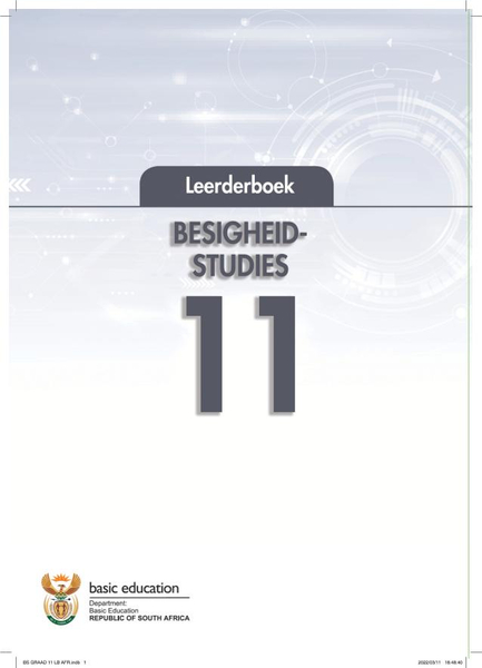 Besigheidstudies Graad 11 Leerderboek