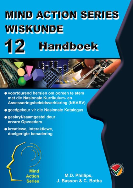 MIND ACTION SERIES Wiskunde Gr 12  Handboek NCAPS (DBE Approved) PDF (1 Year Licence)