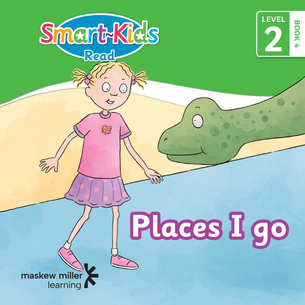 Smart-Kids Read! Level 2 Book 4: Places I go ePDF (perpetual licence)