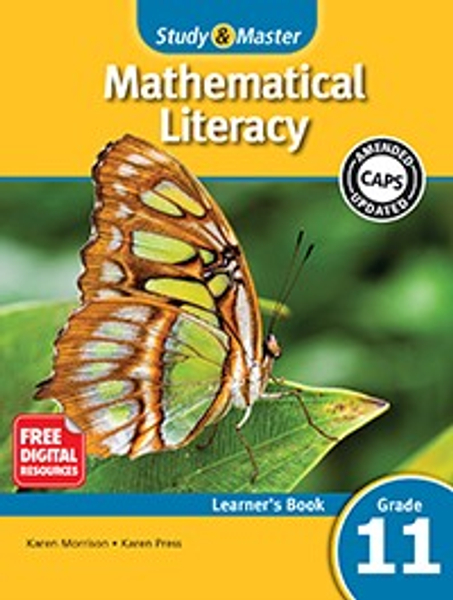 Study & Master Mathematical Literacy Grade 11 Learner's Book (Perpetual) Adobe Edition