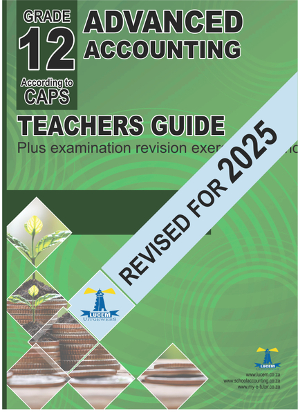 Advanced Accounting Teachers Guide Gr 12