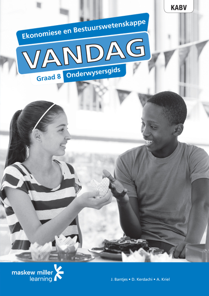 Ekonomiese en Bestuurswetenskappe Vandag Graad 8 Onderwysersgids ePDF (perpetual licence)