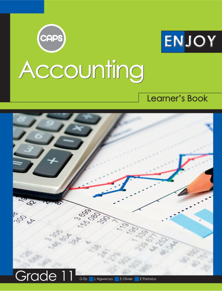 Enjoy Accounting Grade 11 Learner's Book ePDF (1-year licence)