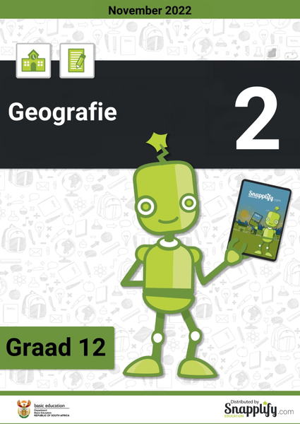 Geografie Vraestel 2 Graad 12 November 2022