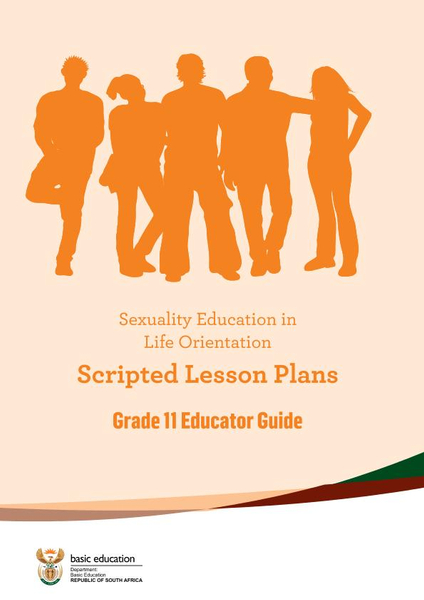 Sexuality Education in Life skills Grade 11 Educator Book