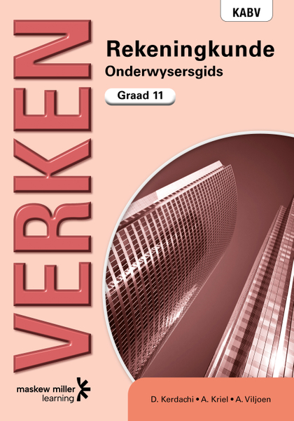 Verken Rekeningkunde Graad 11 Onderwysersgids ePDF (perpetual licence)