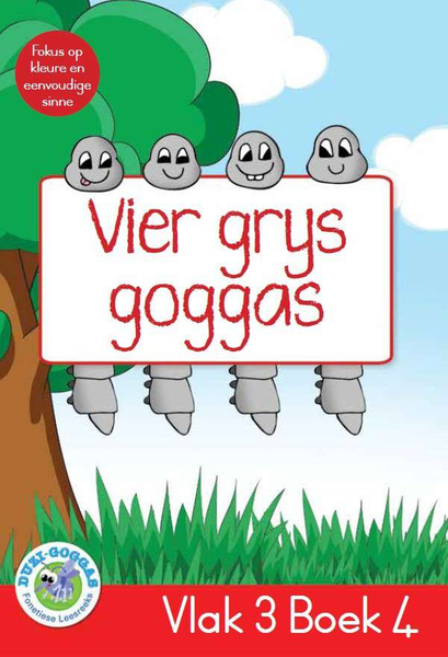 Duzi-goggas: Rooi Vlak 3 Boek 4: Vier grys goggas (Library)