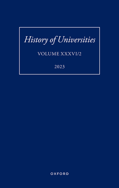 History of Universities: Volume XXXVI / 2