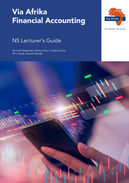 eBook (ePDF): Via Afrika Financial Accounting N5 Lecturer's Guide