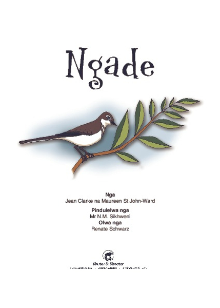 E KHA RI YE PHANDA: LEVEL 1 BOOK 1: NGADE