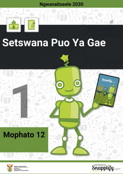 Setswana Puo Ya Gae Pampiri Ya Ntlha Mophato 12 Ngwanaitseele 2024