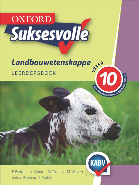 Oxford Suksesvolle Landbouwetenskappe Graad 10 Leerdersboek (1-Year)
