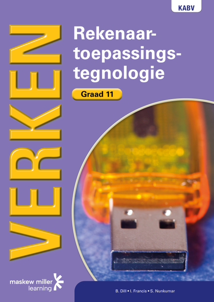 Verken Rekenaartoepassingstegnologie Graad 11 Leerderboek ePDF (1-year licence)