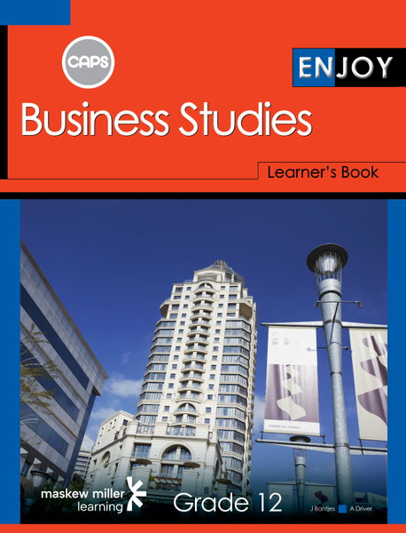 Enjoy Business Studies Grade 12 Learner's Book ePDF (1-year licence)
