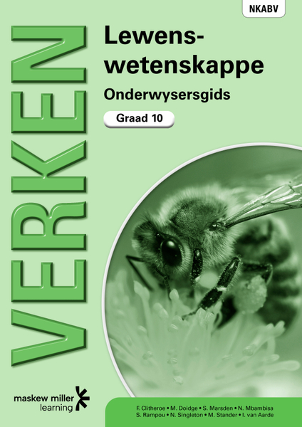 Verken Lewenswetenskappe Graad 10 Onderwysersgids ePDF (perpetual licence)