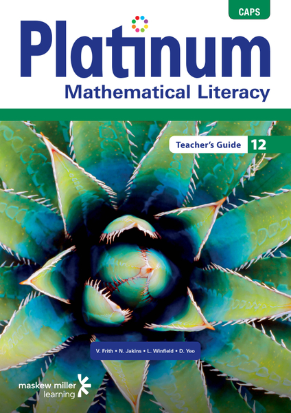 Platinum Mathematical Literacy Grade 12 Teacher's Guide ePDF (1-year licence)