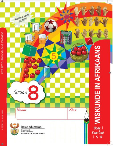 Graad 9 Mathematics - Afrikaans (Book 1)