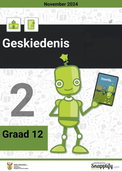Geskiedenis V2 Graad 12 November 2024