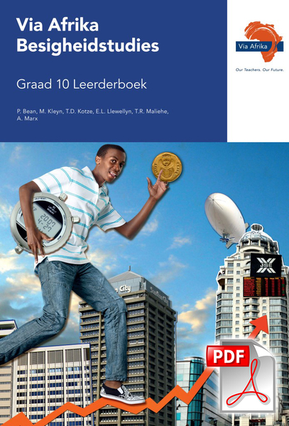 eBoek (ePDF): Via Afrika Besigheidstudies Graad 10 Leerderboek