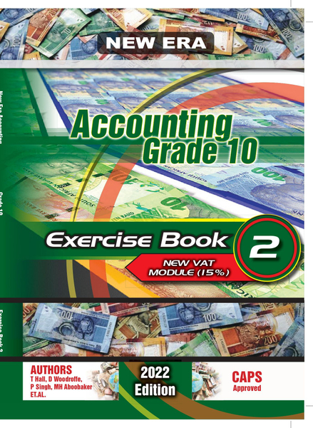 NEW ERA ACCOUNTING GR 10 EXERCISE BOOK 2 (1 YEAR LICENSE)