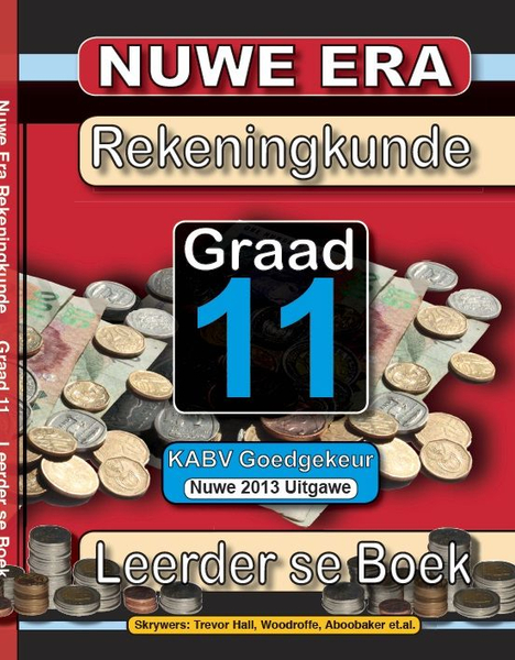 Nuwe Era Rekeningkunde Graad 11 Leerder Boek (3 Year License)