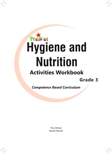 Premier Hygiene & Nutrition Activities Workbook Grade 3