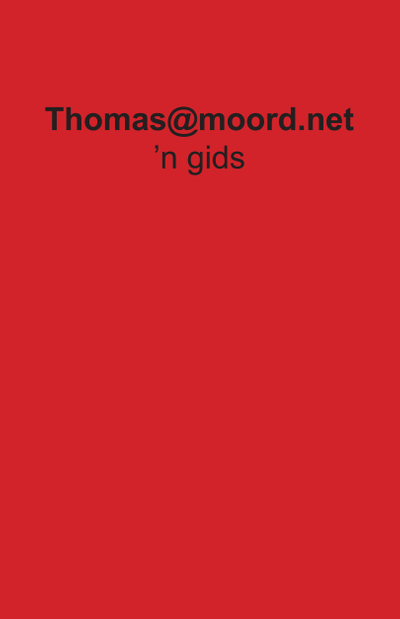 Studiegids: Thomas@moord.net (Gratis)