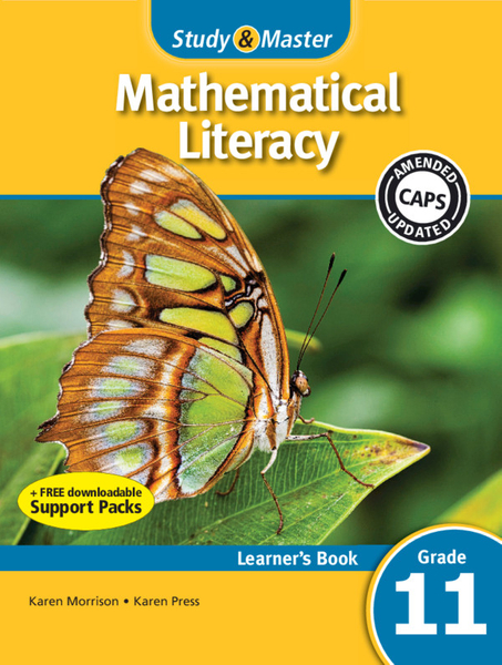 Study & Master Mathematical Literacy Grade 11 Learner's Book (1 year) Enhanced Digital Edition