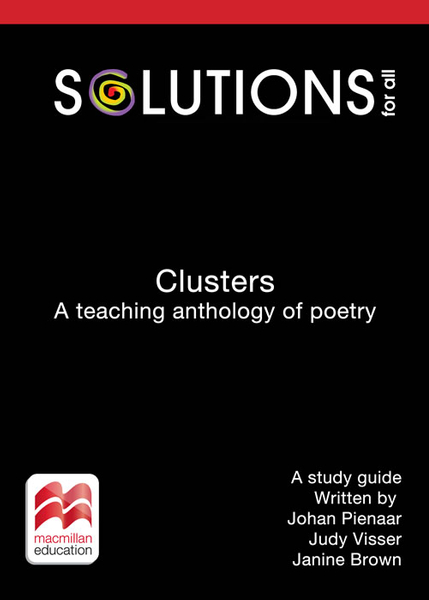 CLUSTERS A TEACHING ANTHOLOGY OF POETRY (STUDY GUIDE)