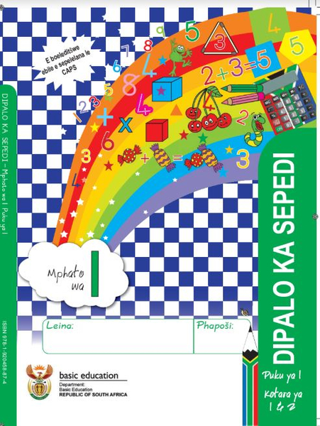 Grade 1 Numeracy - Sepedi (Book 1)